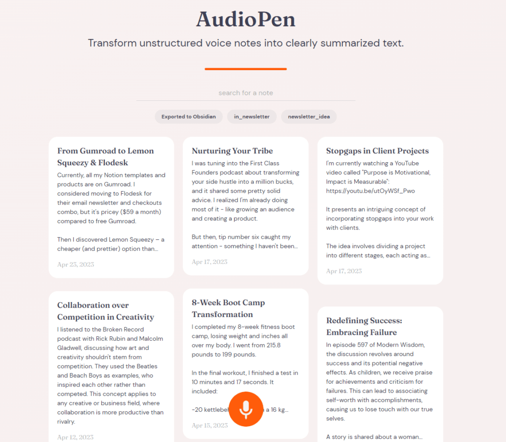 Unravel the Tangled Web of Your Thoughts with AudioPen 🗣📲